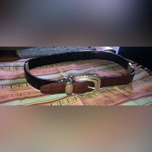 Brighton Leather Women’s Belt Size Med 30